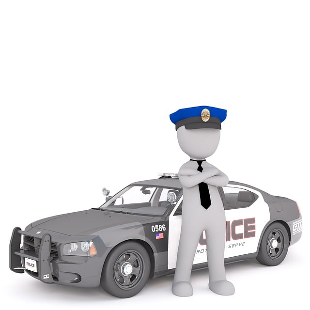 警察坐像